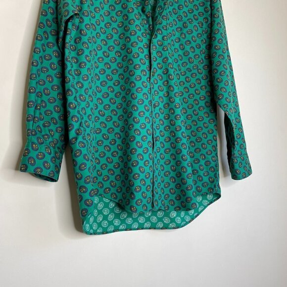 90s Gap Oversized Shirt - Paisley Print - Picture 3 of 12